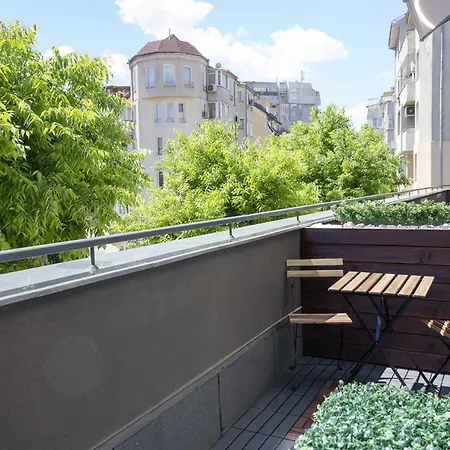 Apartman Sunny Blue One-bedroom Flat With Balcony By Flat Mаnager *