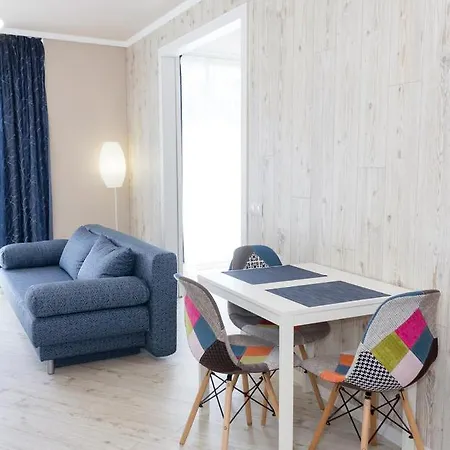 Sunny Blue One-bedroom Flat With Balcony By Flat Mаnager 公寓 瓦爾納