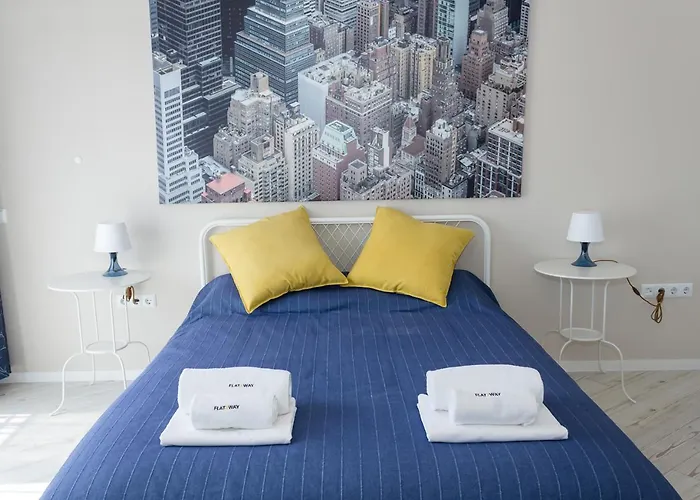 Sunny Blue One-bedroom Flat With Balcony By Flat Mаnager アパート